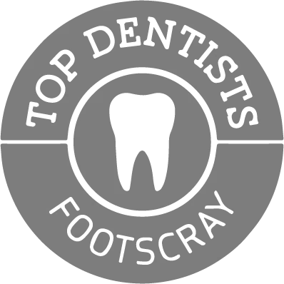 Official logo of Top Dentists Footscray, a trusted dental clinic.